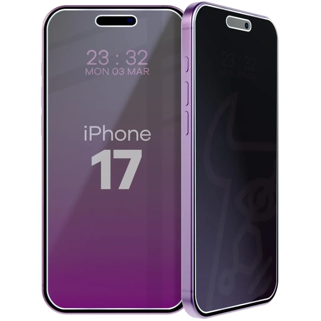 Ochranné sklo Bizon Glass Mule Shadow Apple iPhone 17 matte