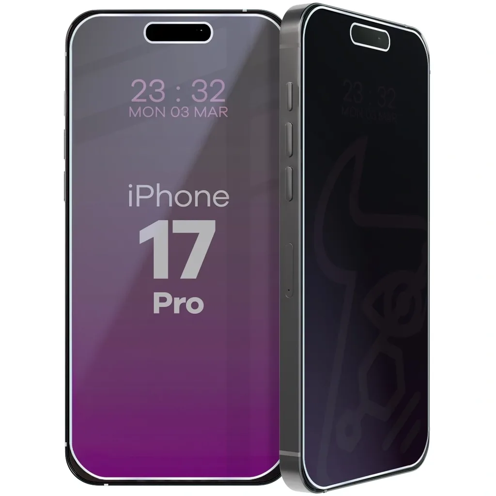 Ochranné sklo Bizon Glass Mule Shadow Apple iPhone 17 Pro matte