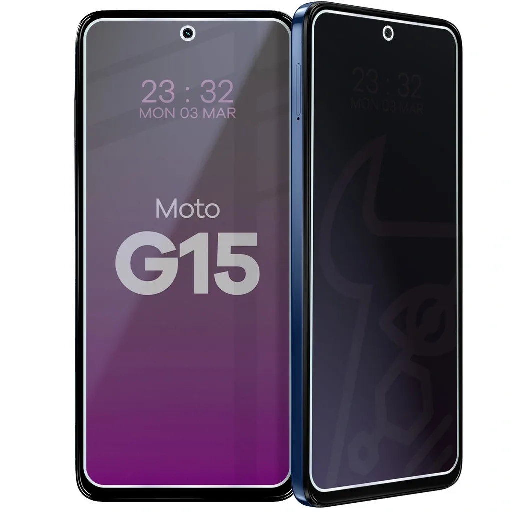Ochranné sklo Bizon Glass Mule Shadow Motorola Moto G15 matte