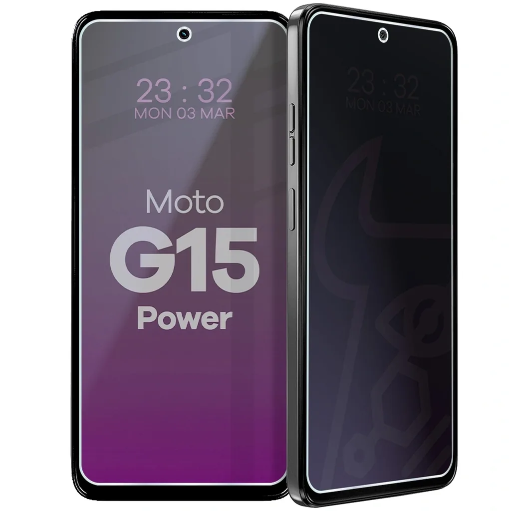 Ochranné sklo Bizon Glass Mule Shadow Motorola Moto G15 Power matte
