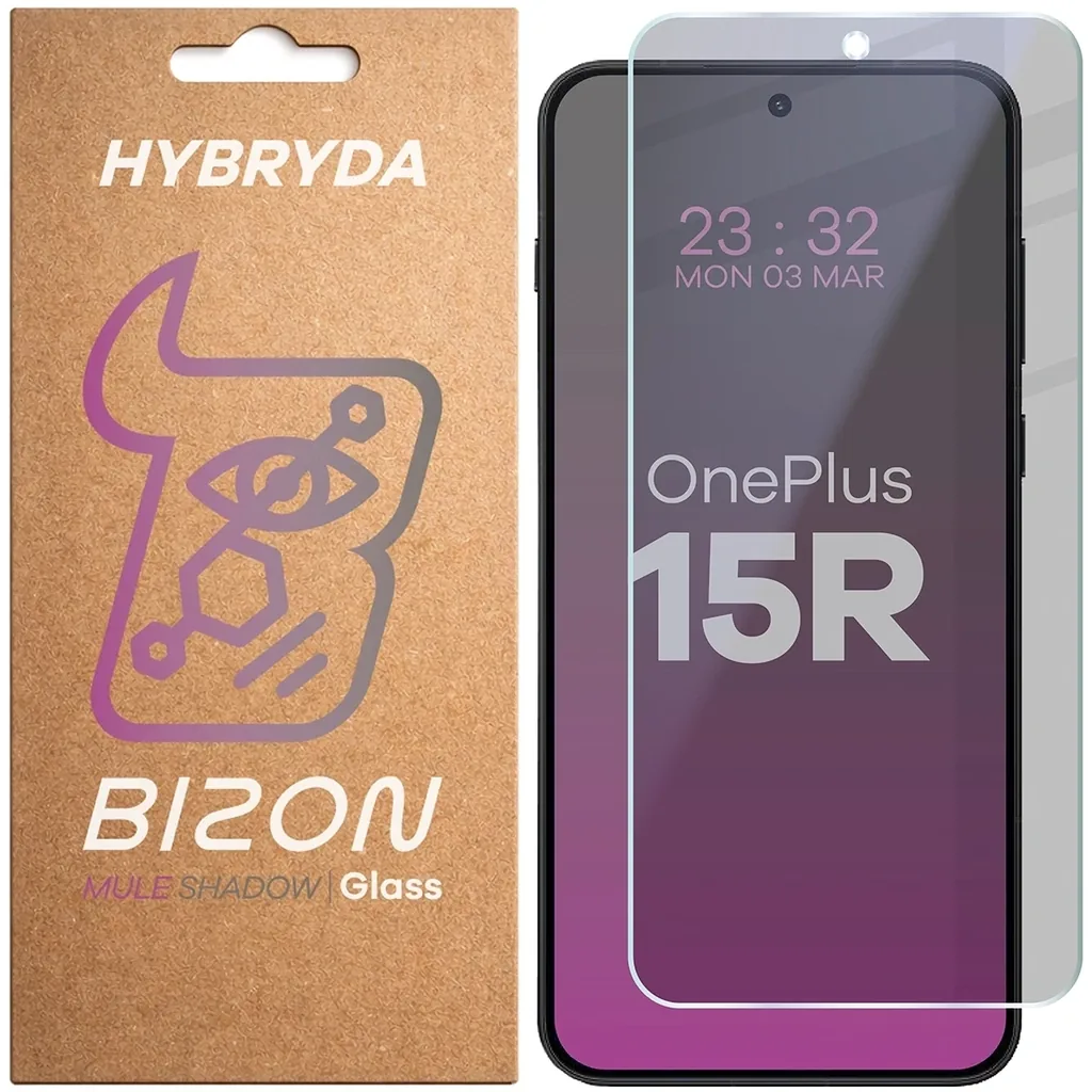 Ochranné sklo Bizon Glass Mule Shadow OnePlus 15R matte