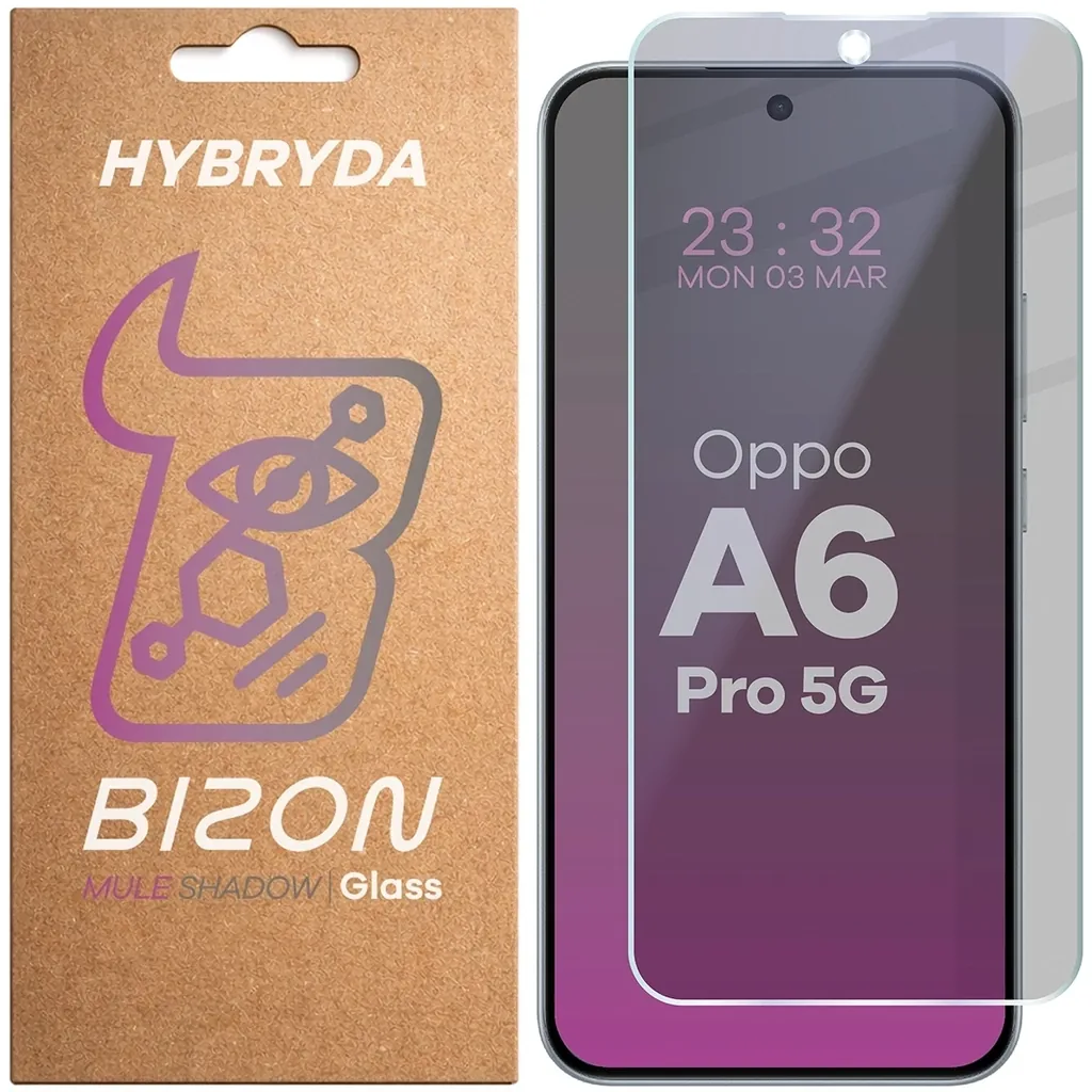 Ochranné sklo Bizon Glass Mule Shadow Oppo A6 Pro 5G matte