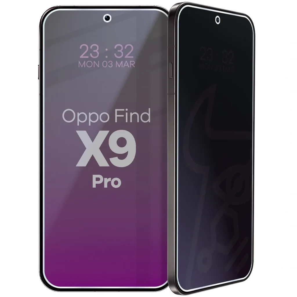 Ochranné sklo Bizon Glass Mule Shadow Oppo Find X9 Pro matte