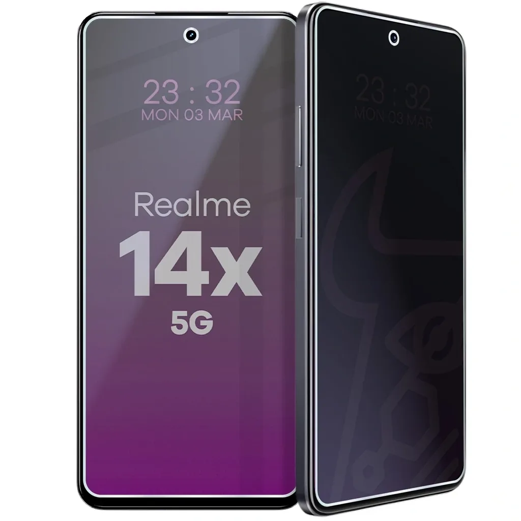 Ochranné sklo Bizon Glass Mule Shadow Realme 14x 5G matte