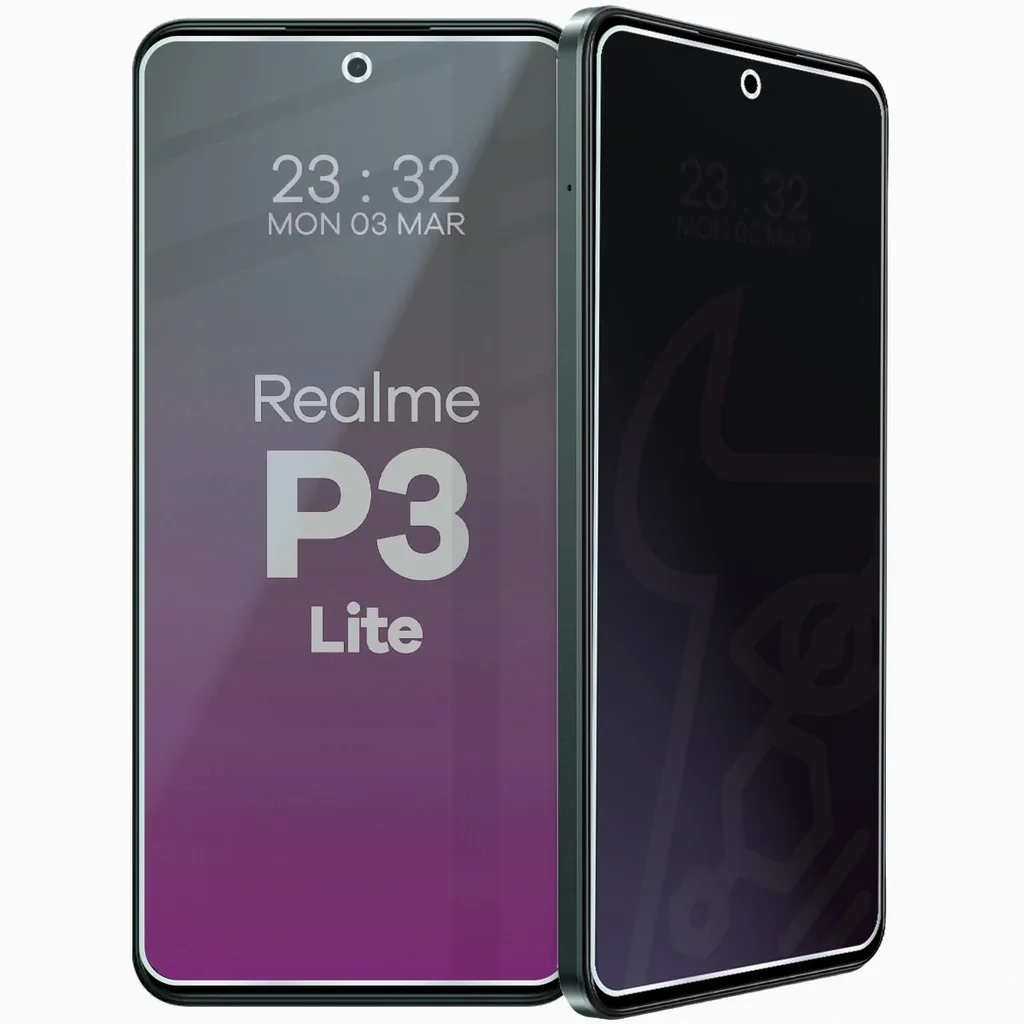 Ochranné sklo Bizon Glass Mule Shadow Realme P3 Lite matowe