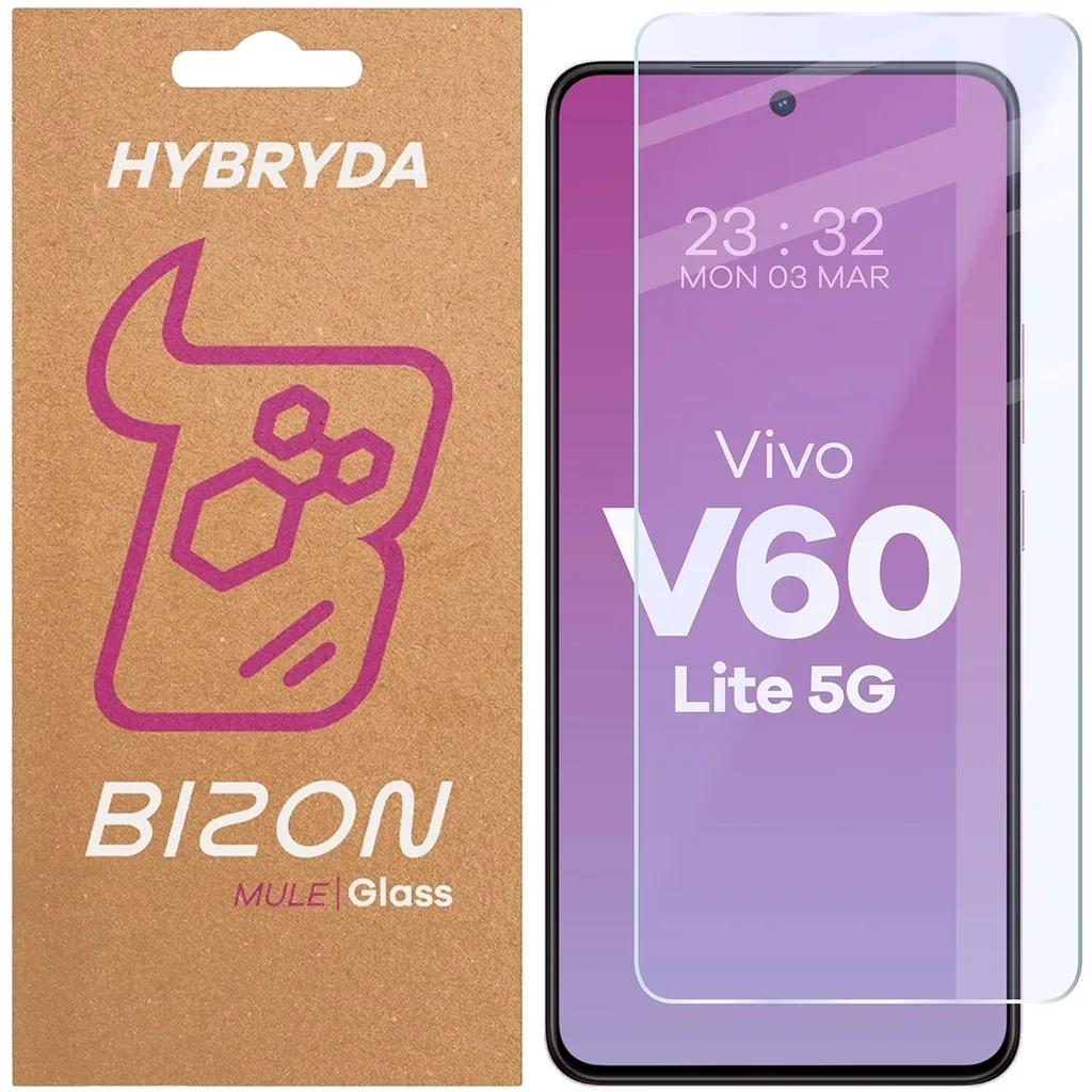 Ochranné sklo Bizon Glass Mule Vivo V60 Lite 5G