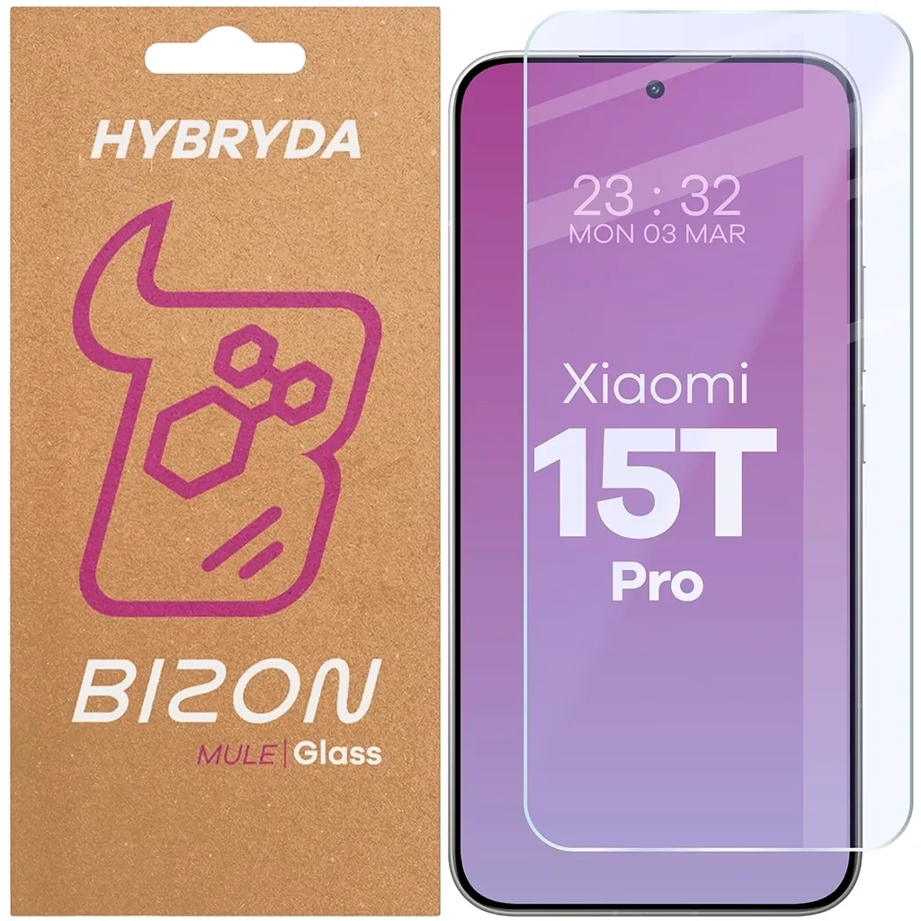 Ochranné sklo Bizon Glass Mule Xiaomi 15T Pro