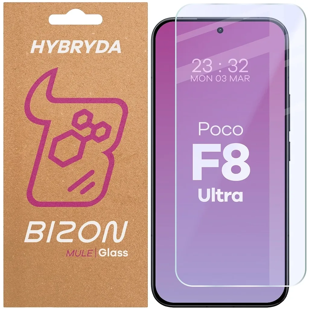 Ochranné sklo Bizon Glass Mule Xiaomi POCO F8 Ultra