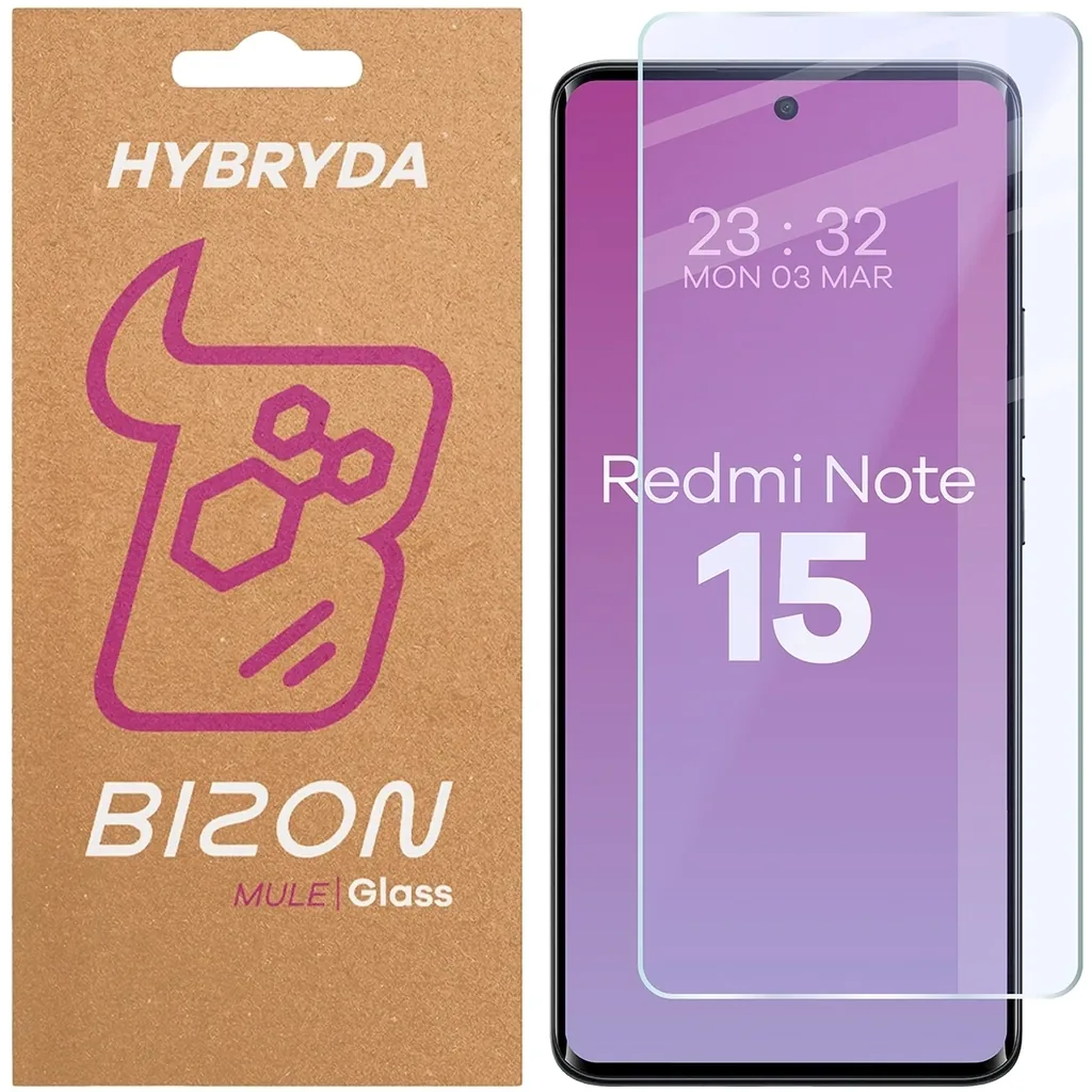 Ochranné sklo Bizon Glass Mule Xiaomi Redmi Note 15 4G / 5G
