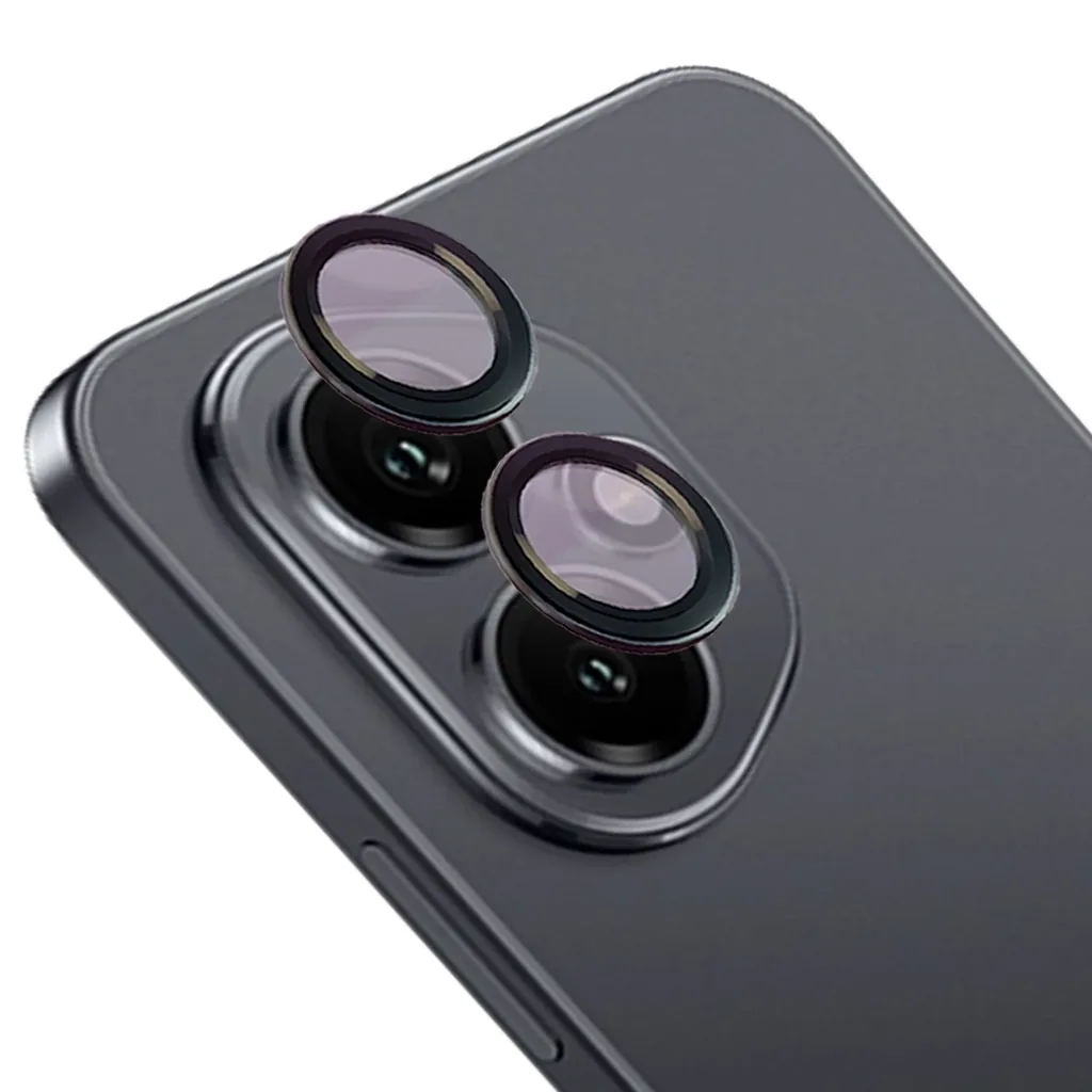 Ochranné sklo Bizon Glass Snap Lens Honor 400 black frame
