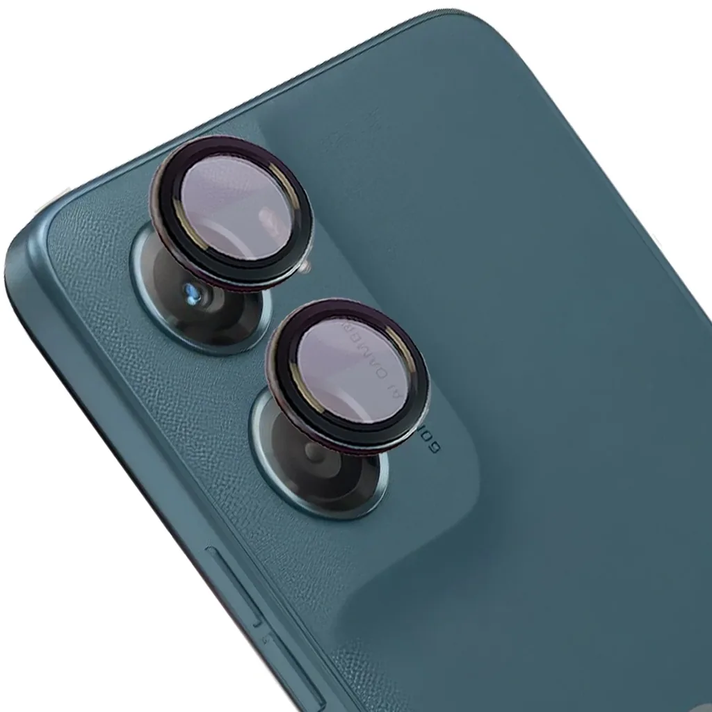 Ochranné sklo Bizon Glass Snap Lens Motorola Moto G06 4G / G06 Power 4G black frame