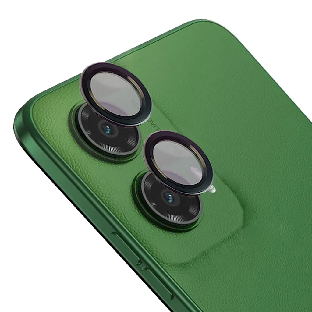Ochranné sklo Bizon Glass Snap Lens Motorola Moto G35 5G black frame