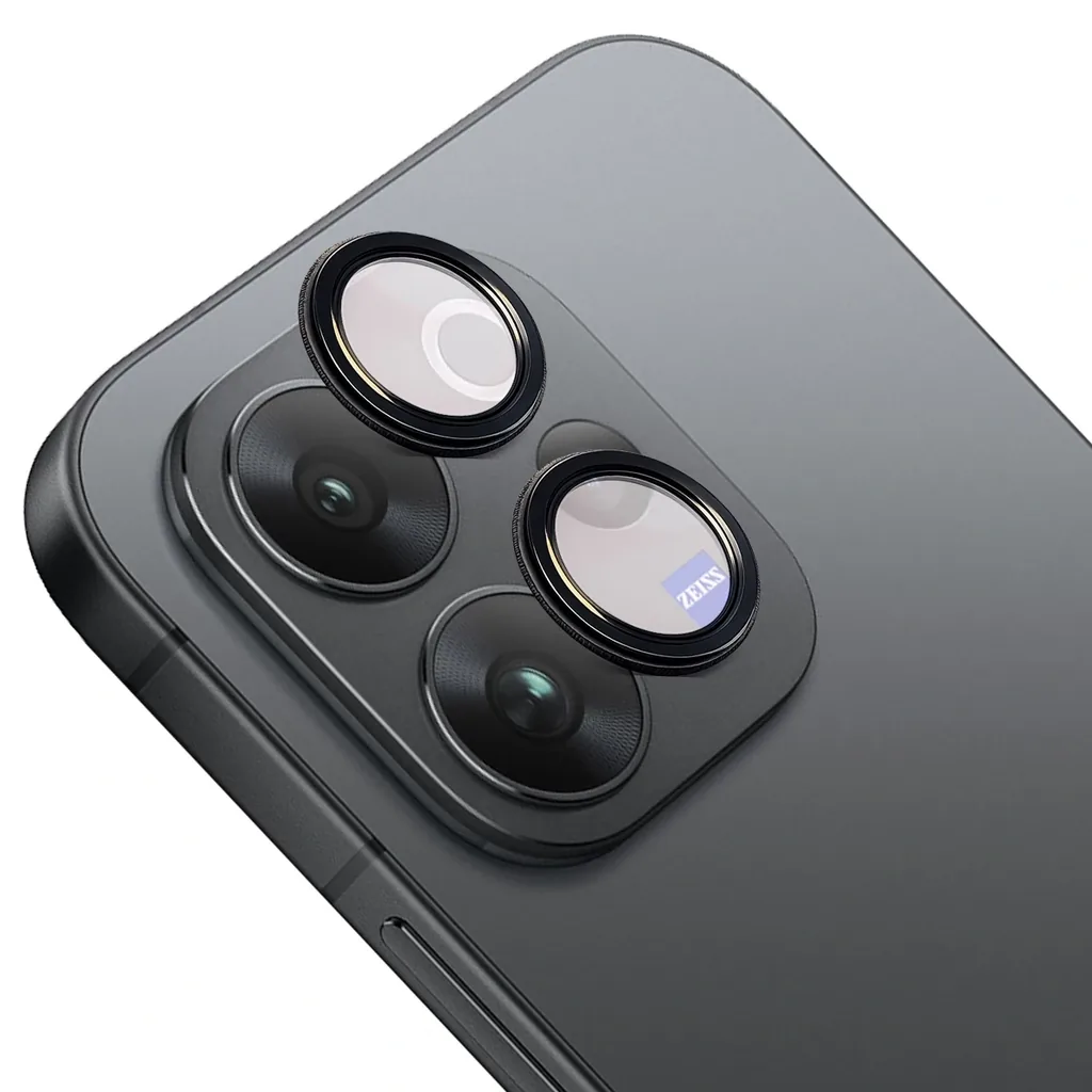 Ochranné sklo Bizon Glass Snap Lens Vivo V70 5G, black frame