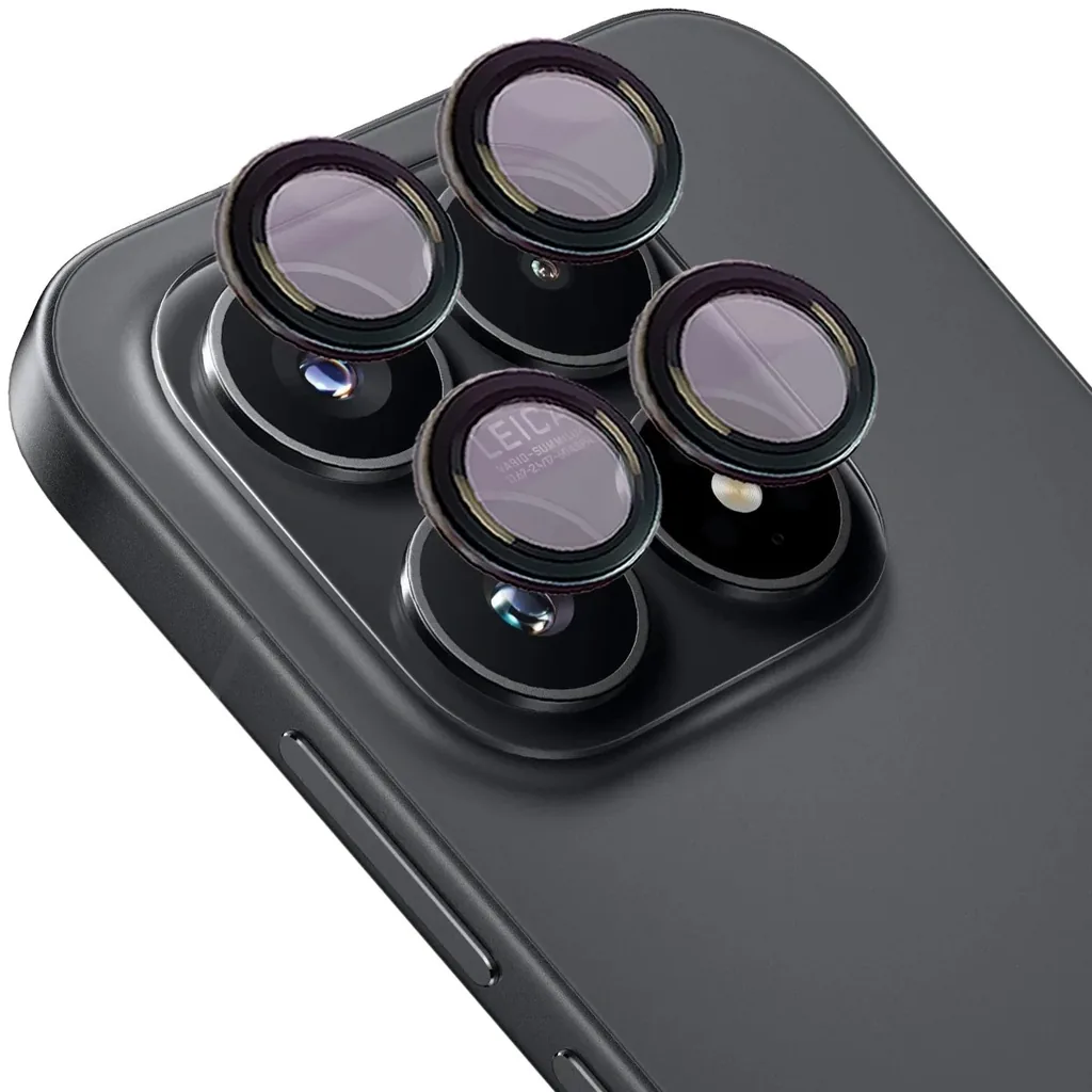 Ochranné sklo Bizon Glass Snap Lens Xiaomi 17, black frame