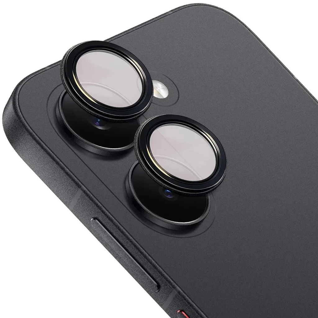 Ochranné sklo Bizon Glass Snap Lens Xiaomi POCO X8 Pro black frame