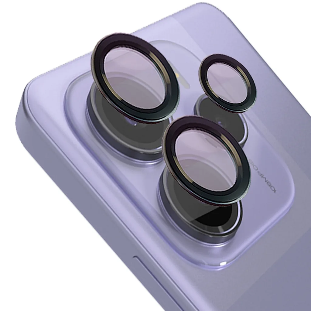 Ochranné sklo Bizon Glass Snap Lens Xiaomi Redmi Note 14 5G black frame