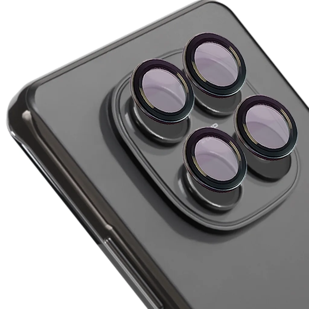 Ochranné sklo Bizon Glass Snap Lens Xiaomi Redmi Note 15 4G black frame