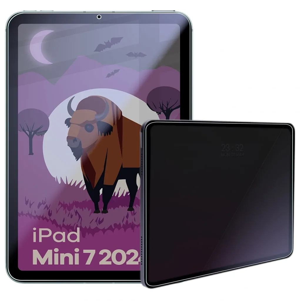 Ochranné sklo Bizon Glass Tab Mule Shadow Apple iPad Mini 7 2024 matte