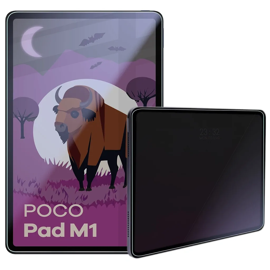 Ochranné sklo Bizon Glass Tab Mule Shadow Xiaomi Poco Pad M1 matte