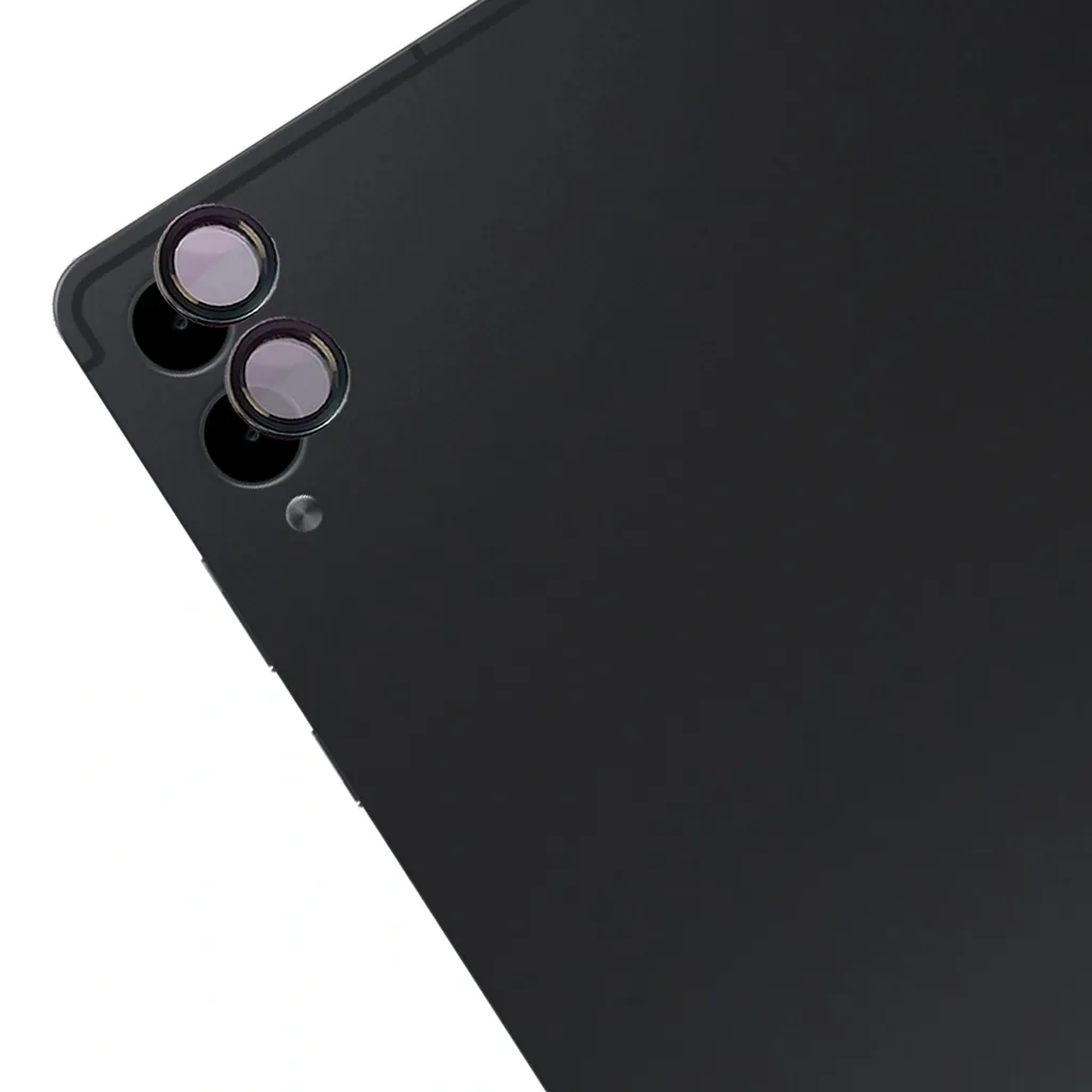 Ochranné sklo Bizon Glass Tab Snap Lens Samsung Galaxy Tab S11 Ultra czarna ramka