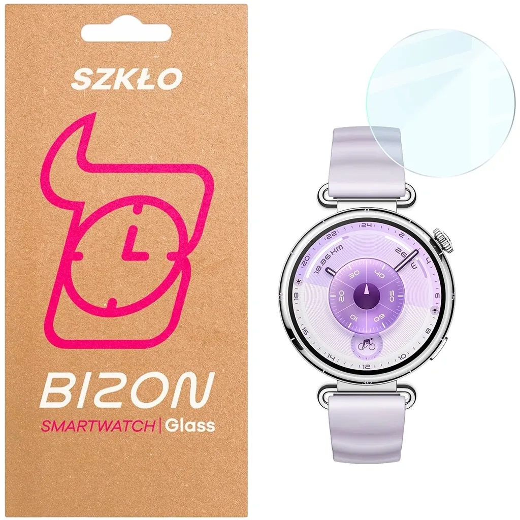 Ochranné sklo Bizon Glass Watch Clear Huawei Watch GT6 41 mm