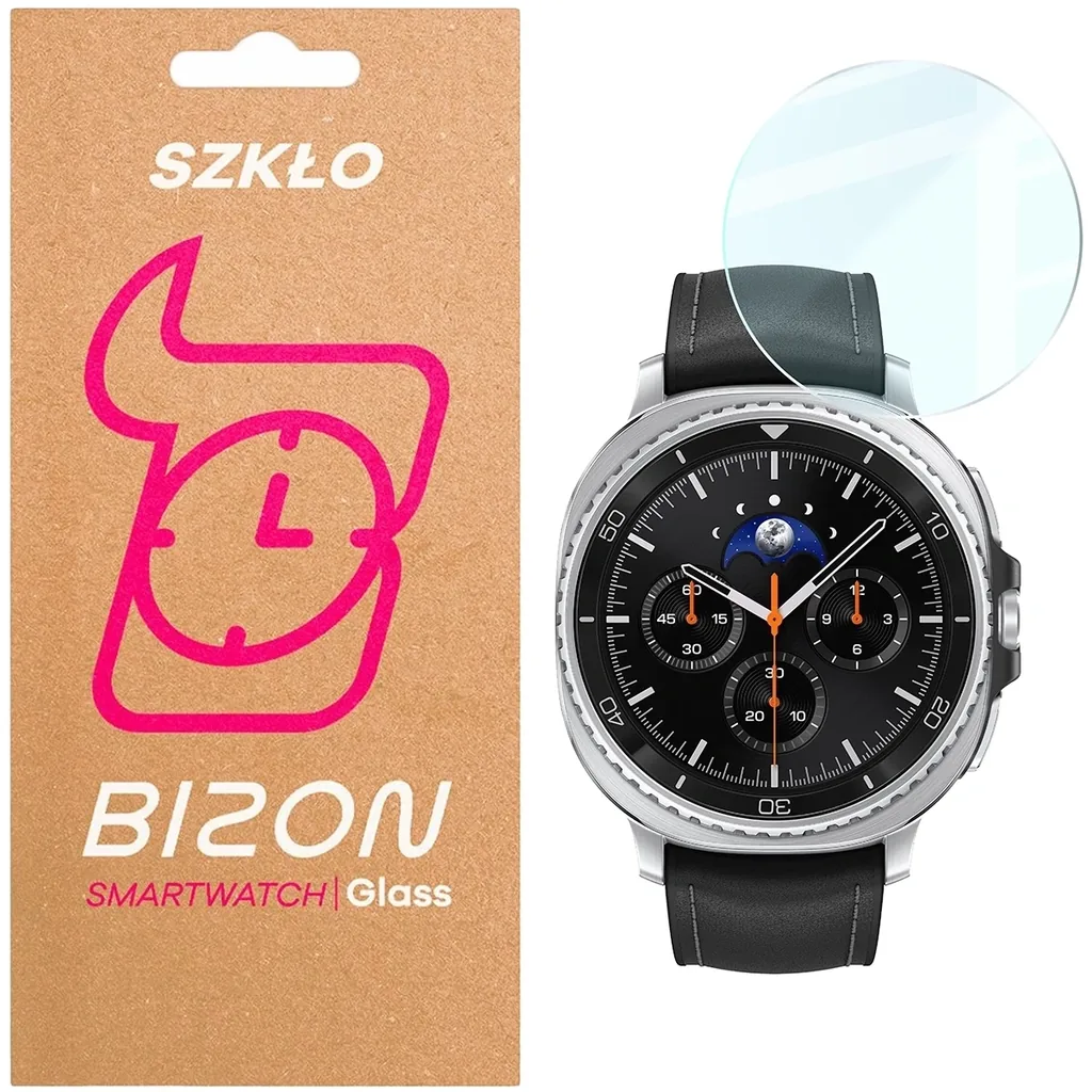 Ochranné sklo Bizon Glass Watch Clear Samsung Galaxy Watch 8 Classic 46 mm