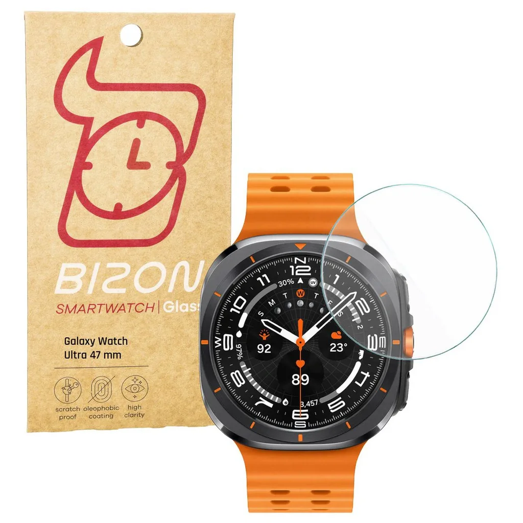 Ochranné sklo Bizon Glass Watch Clear Samsung Galaxy Watch Ultra 47 mm