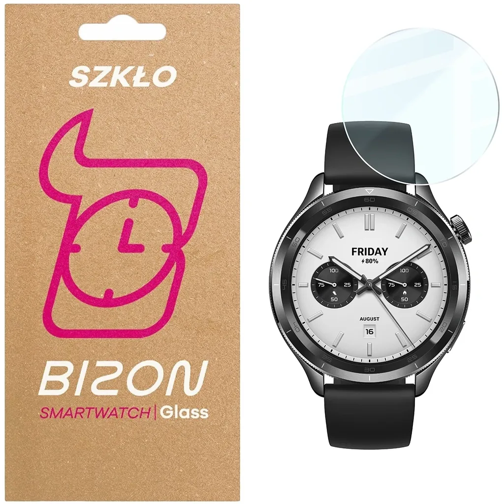 Ochranné sklo Bizon Glass Watch Clear Xiaomi Watch S4