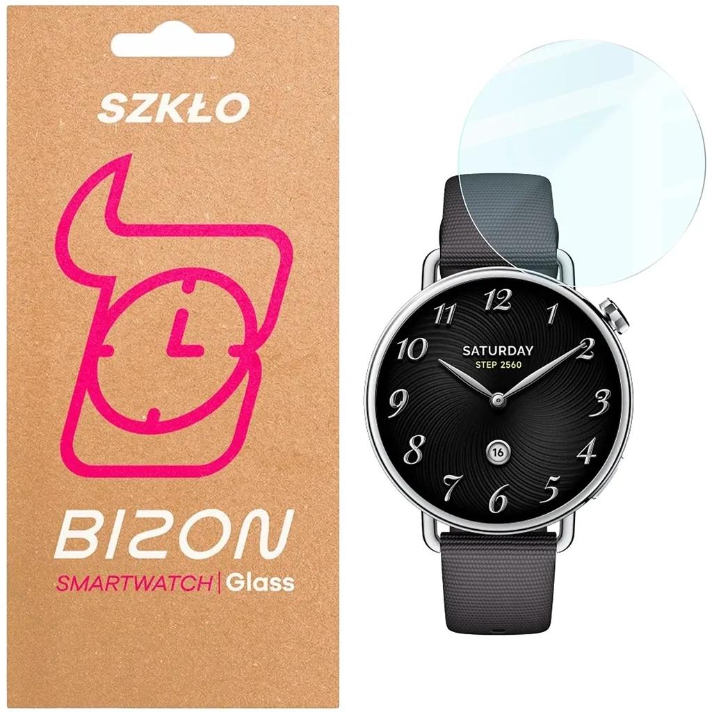 Ochranné sklo Bizon Glass Watch Clear Xiaomi Watch S4 41mm