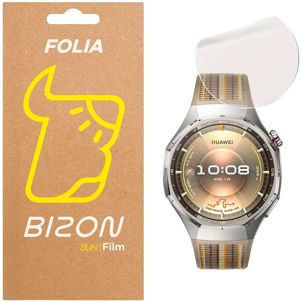 Ochranné sklo Bizon Glass Watch Film Sun Huawei Watch GT6 Pro 46mm