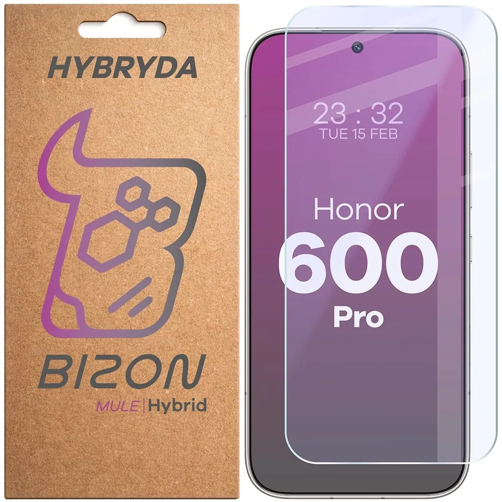 Ochranné sklo Bizon Hybrid Mule Honor 600 Pro 5G