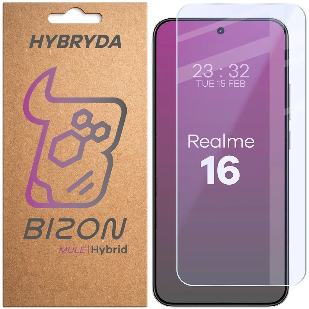 Ochranné sklo Bizon Hybrid Mule Realme 16 5G