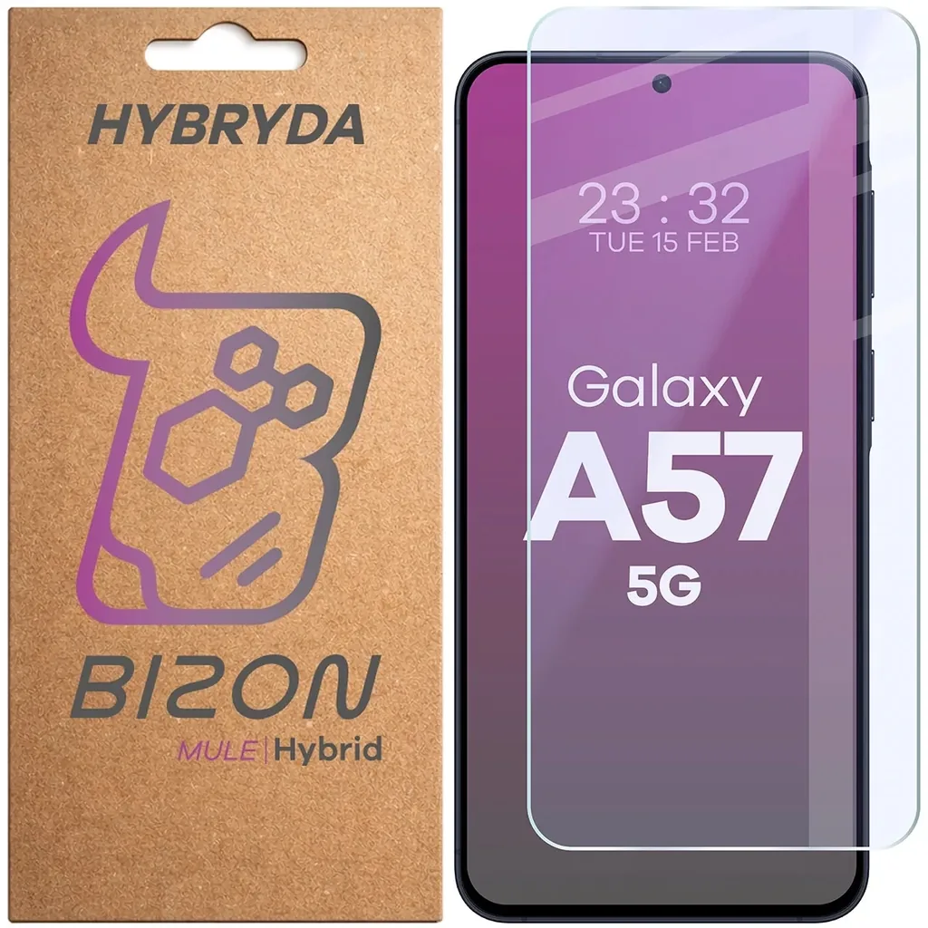 Ochranné sklo Bizon Hybrid Mule Samsung Galaxy A57 5G