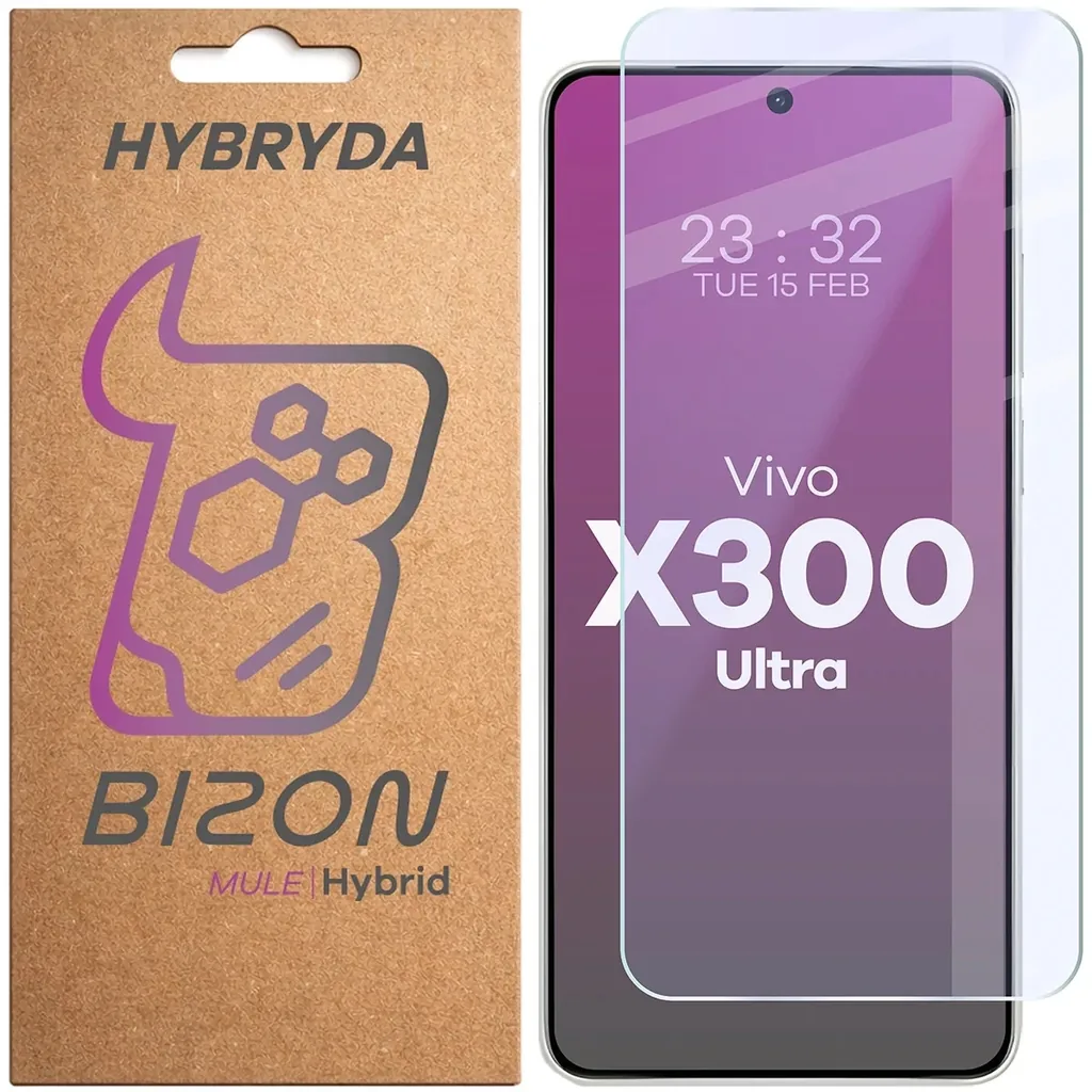 Ochranné sklo Bizon Hybrid Mule Vivo X300 Ultra