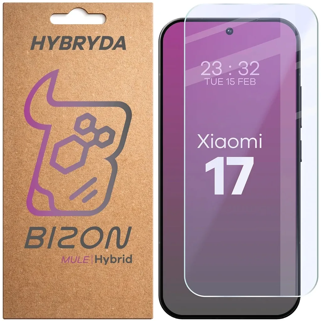 Ochranné sklo Bizon Hybrid Mule Xiaomi 17