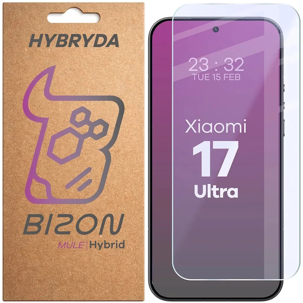 Ochranné sklo Bizon Hybrid Mule Xiaomi 17 Ultra