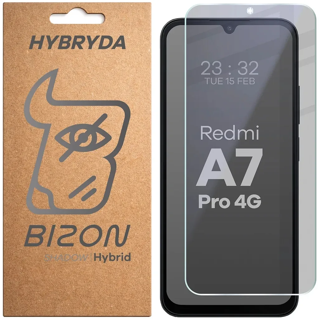Ochranné sklo Bizon Hybrid Shadow Xiaomi Redmi A7 Pro 4G, matte