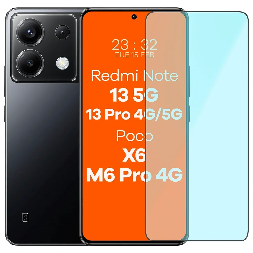 Kryt Bizon Smart 2.5D Glass Xiaomi POCO X6 / Redmi Note 13 5G / 13 Pro 4G/5G / POCO M6 Pro 4G