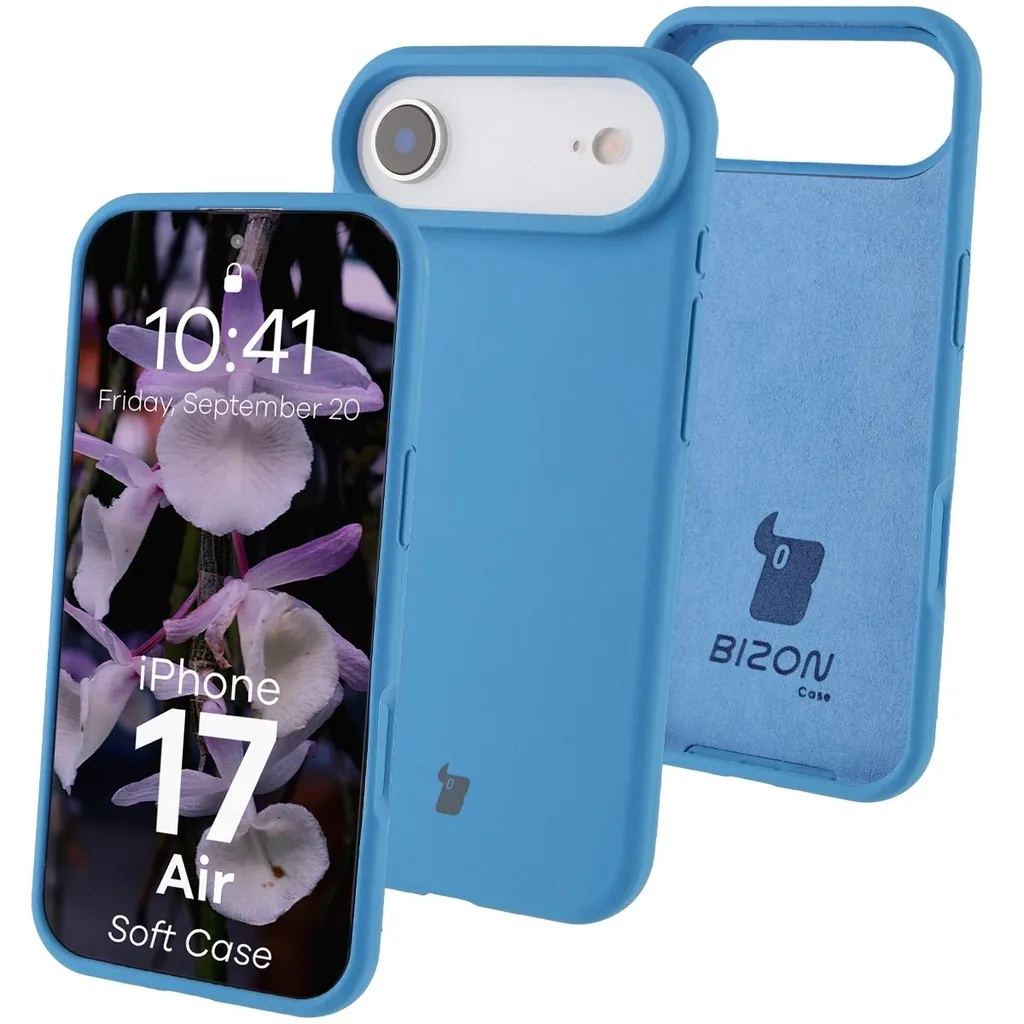 Kryt Bizon Soft Case Apple iPhone Air blue