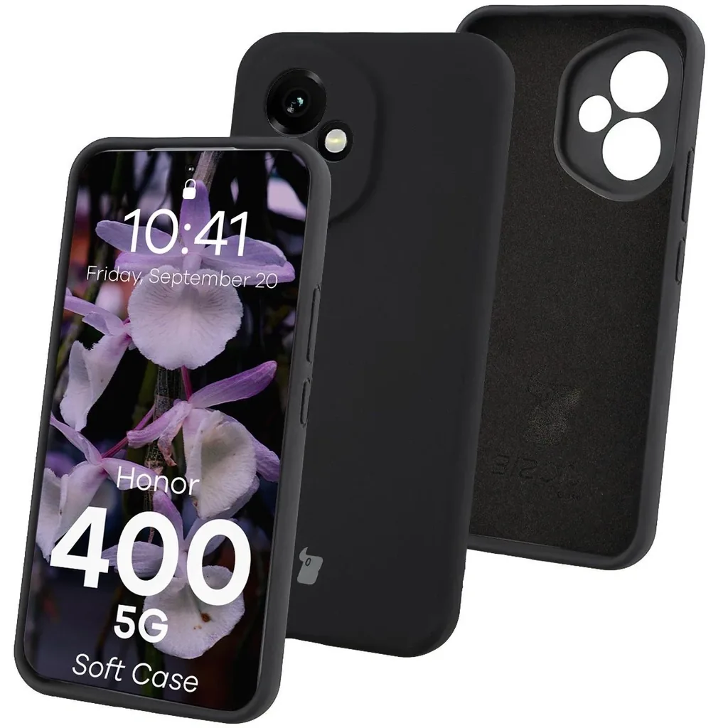 Kryt Bizon Soft Case Honor 400 black