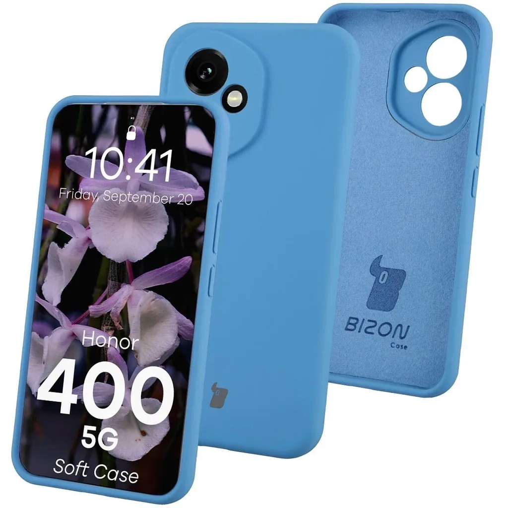 Kryt Bizon Soft Case Honor 400 blue