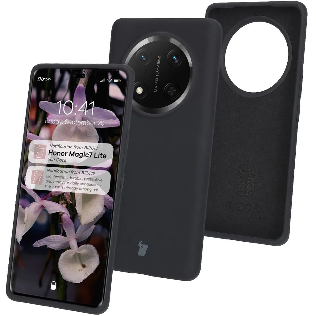 Kryt Bizon Soft Case Honor Magic7 Lite black