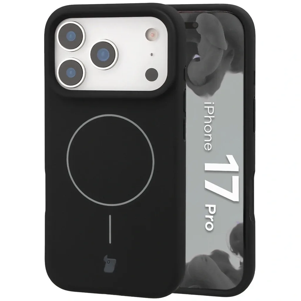 Kryt Bizon Soft Case Magnetic Apple iPhone 17 Pro black