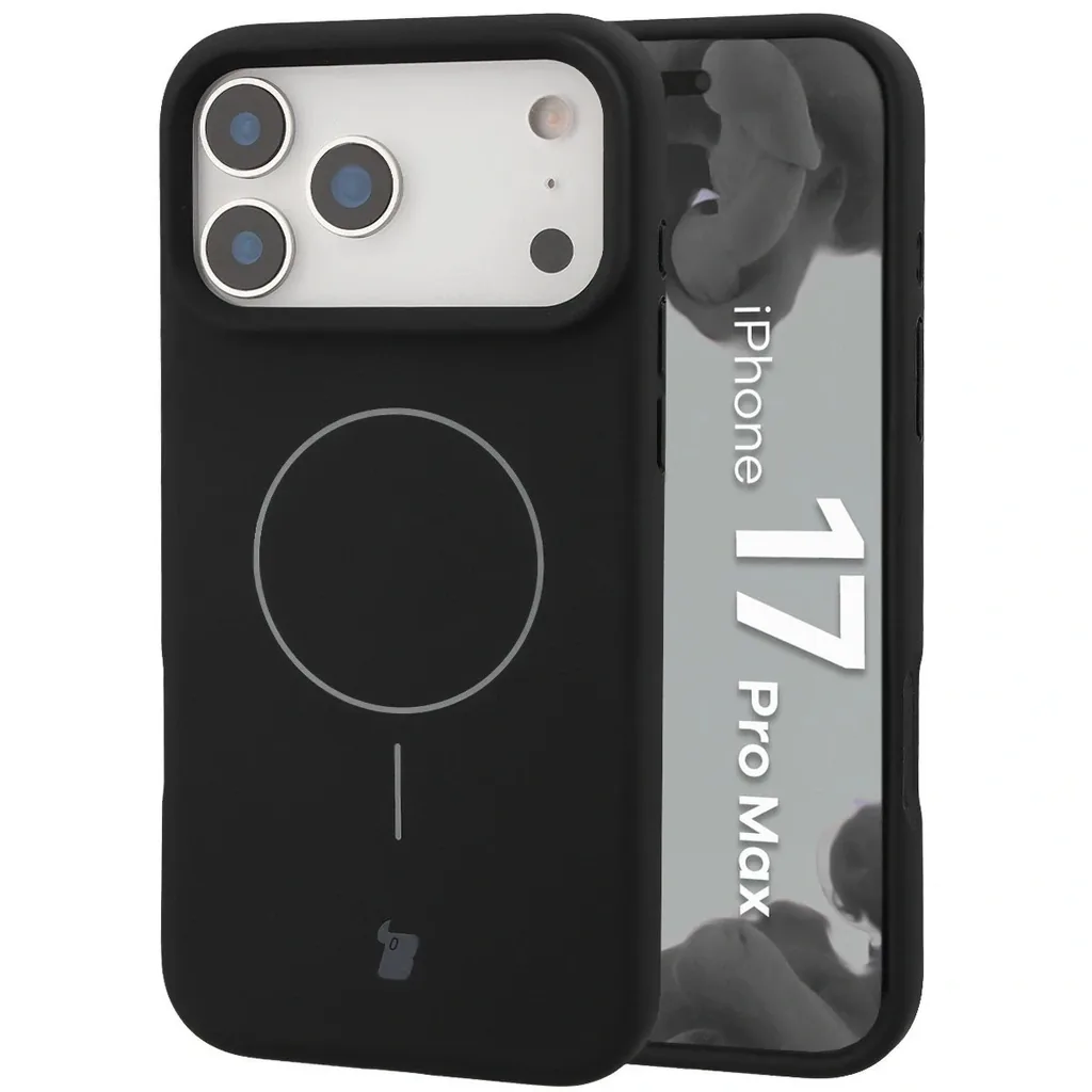 Kryt Bizon Soft Case Magnetic Apple iPhone 17 Pro Max black