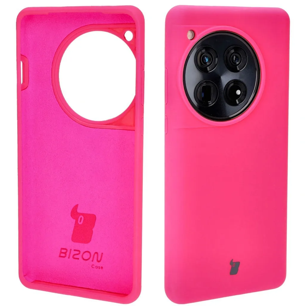 Kryt Bizon Soft Case OnePlus 12 neon pink