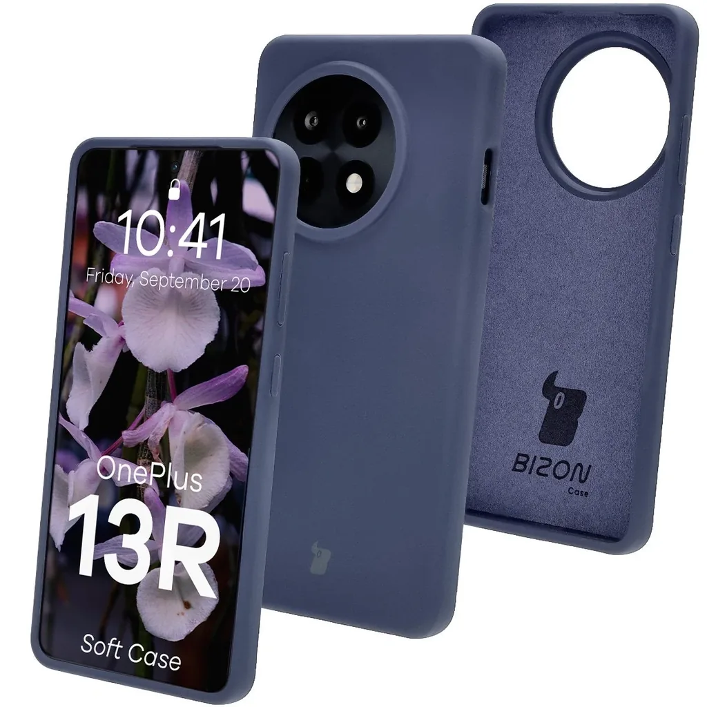 Kryt Bizon Soft Case OnePlus 13R dark blue
