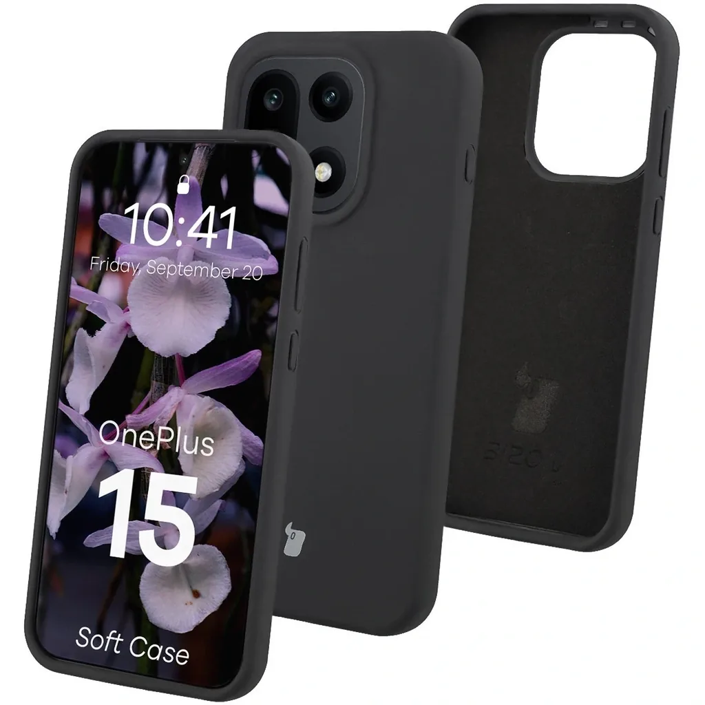 Kryt Bizon Soft Case OnePlus 15 black