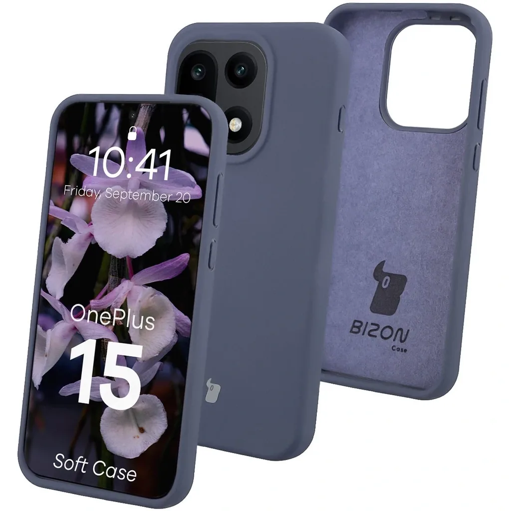 Kryt Bizon Soft Case OnePlus 15 dark blue