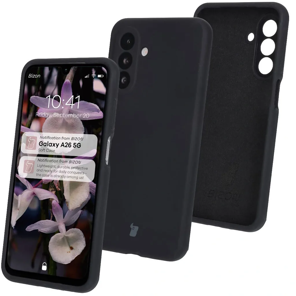 Kryt Bizon Soft Case Samsung Galaxy A26 5G black