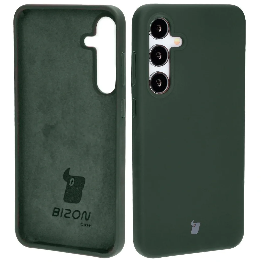 Kryt Bizon Soft Case Samsung Galaxy S24 Plus dark green